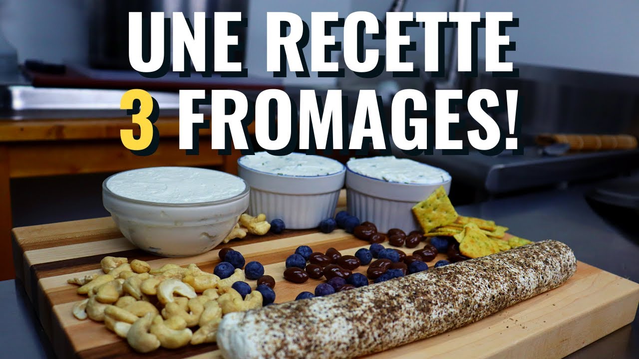 Une recette FACILE pour 3 types de FROMAGES! (Inspiration Boursin, Fromage Blanc, Bûchette)