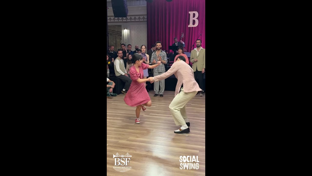 Bosphorus Swing Festival 2025 - Strictly Lindy Hop Finals - Zehra Ergül & Atacan Ağüzüm (2nd Place)