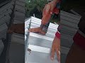 Spandek Roof Install | Clean Finish #shorts #construction