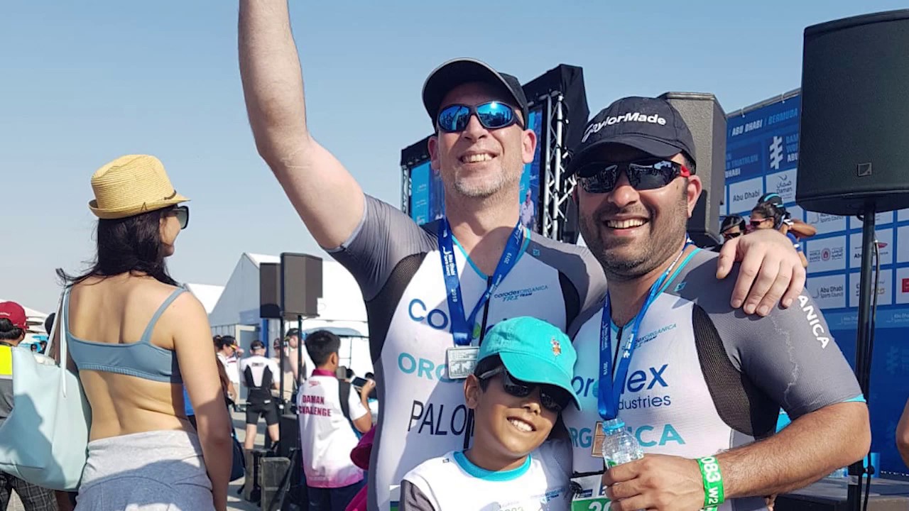 Corodex Organica Tri team conquers 2019 Abu Dhabi Triathlon Series