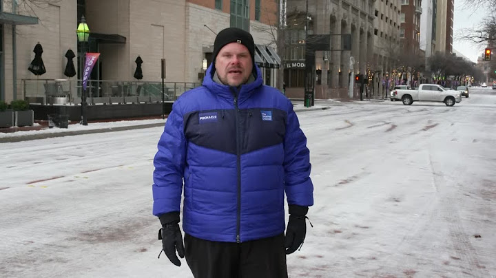 Fort Worth, Texas, getting ready for ice storm