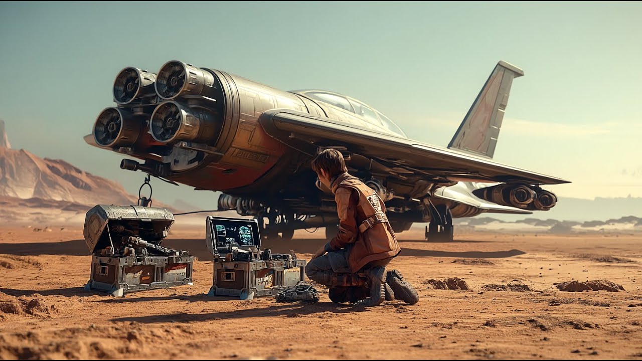 An Ancient Forgotten Starship Revived by a Human Mechanic Shocked the Galaxy