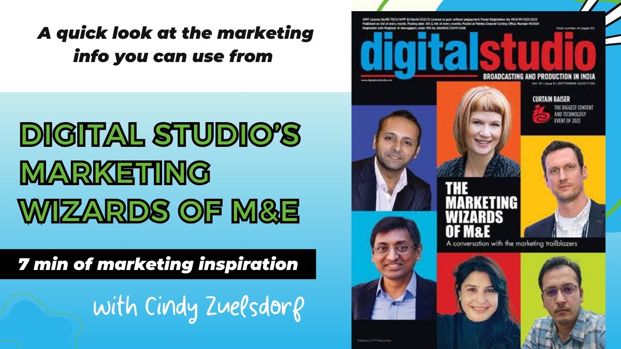 7 minutes of marketing inspiration - Digital Studios Marketing... - YouTube