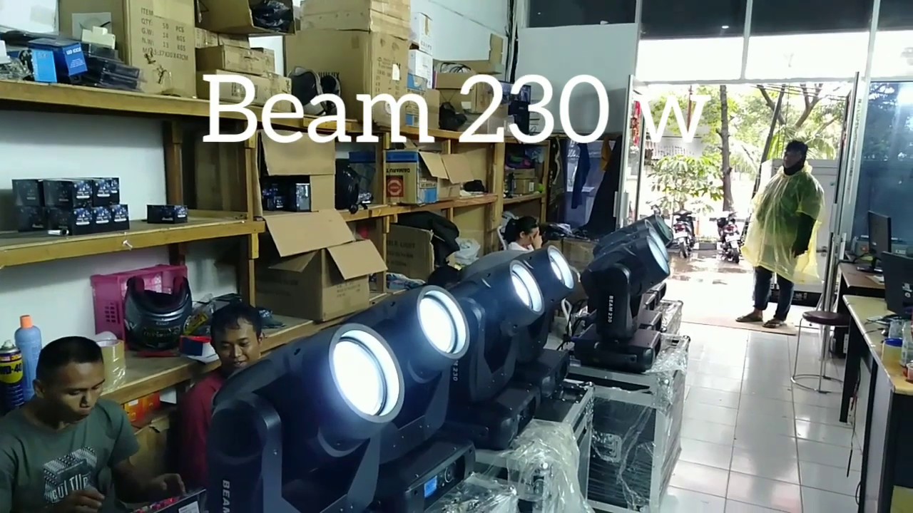 Beam 230 w - YouTube