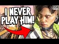 MY LEAST PLAYED CHARACTER IN APEX LEGENDS!