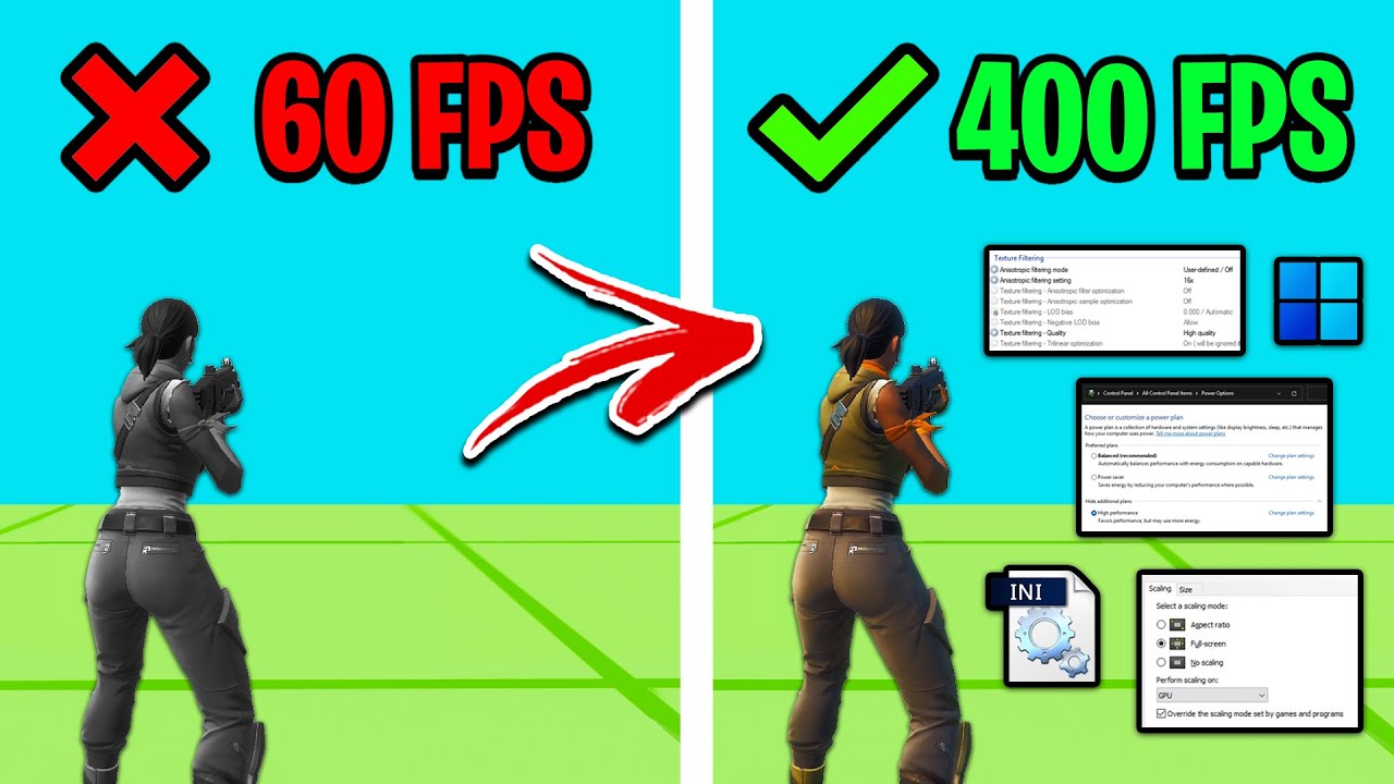 How To Get 400 FPS On ANY PC