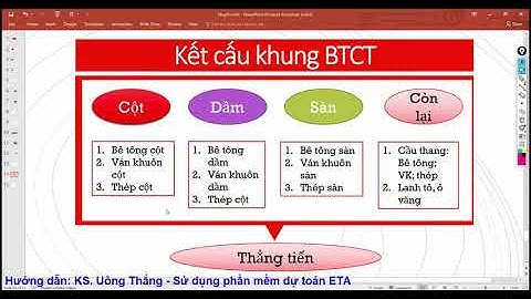 Bài 22 Bóc khối lượng bê tông cột