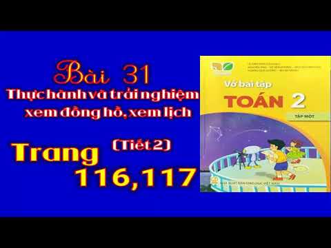 Video Vở bài tập toán lớp 2 - Kết nối - Bài 31 Thực hành... - youtube