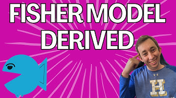 The 10 Minute Derivation of the Fisher Model