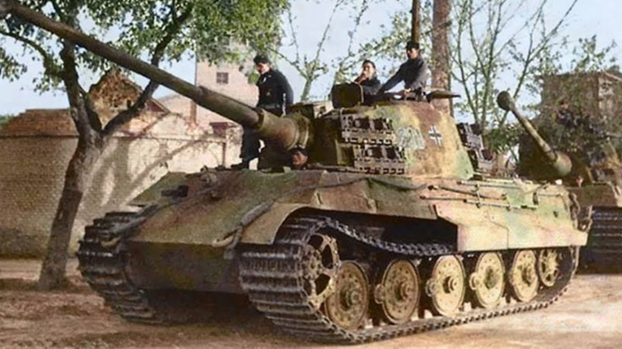 German Tank's UNIQUE Camouflage Pattern (Ambush Camouflage) 