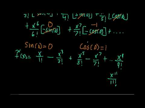 Taylor series expansion of Sin(x) - YouTube