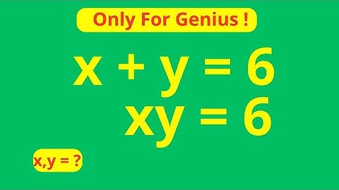 Only Geniuses Can Solve This! | Harvard Algebra Olympiad Challenge