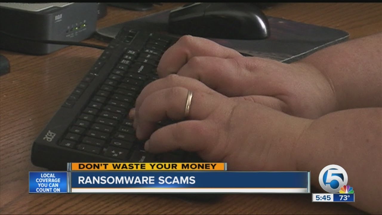 Ransomware scams