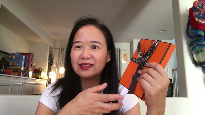 Hermes Shopping Bag Orange Bag Charm New w/ Box – Mightychic