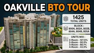 Details First Look: Oak Ville @ Ang Mo Kio 3D Model Tour | Singapore's Latest HDB BTO Launch News