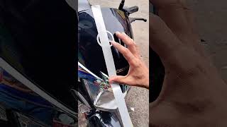 Honda Shine Vizer Sticker Design