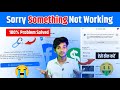 in stream Sorry something&#39;s not working problem|sorry something&#39;s not working facebook In stream Ads