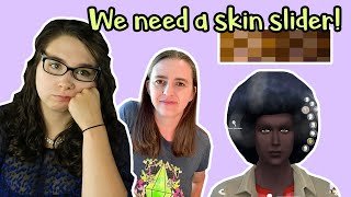 Talking About the Diversity Issue in The Sims 4 | We Need Better Skin Tones & Free Hair Textures