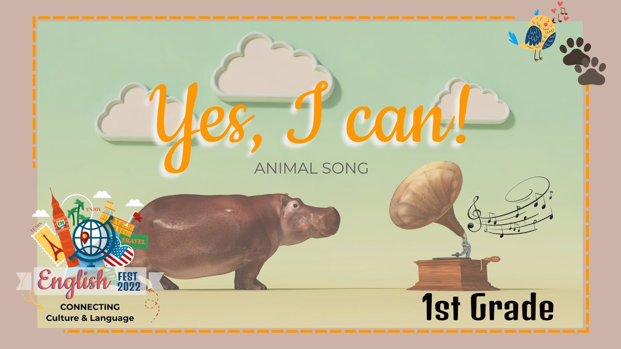Yes I can! 1st grade YouTube
