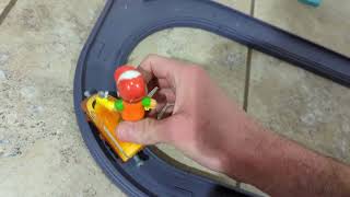 Action Chugger Takes Manny And Squeeze For A Ride