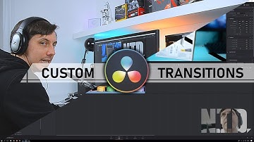 Custom transitions in DaVinci Resolve 14
