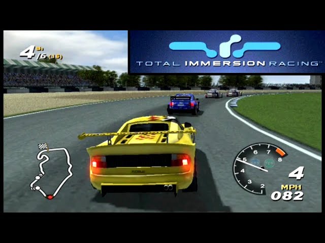 Jeu PS2 : Total Immersion Racing - Bon état - Boîtier Et Instructions Inclus