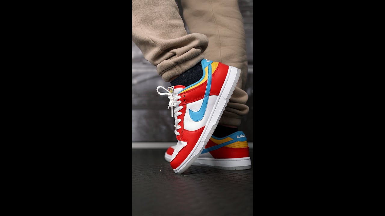 FRUITY PEBBLES NIKE DUNK LOW LEBRON JAMES COLLAB: Unboxing Sizing on Feet Impression Sneaker VLOG PH