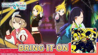 HATSUNE MIKU: COLORFUL STAGE! - BRING IT ON by Giga 3DMV performed by Vivid BAD SQUAD Resimi