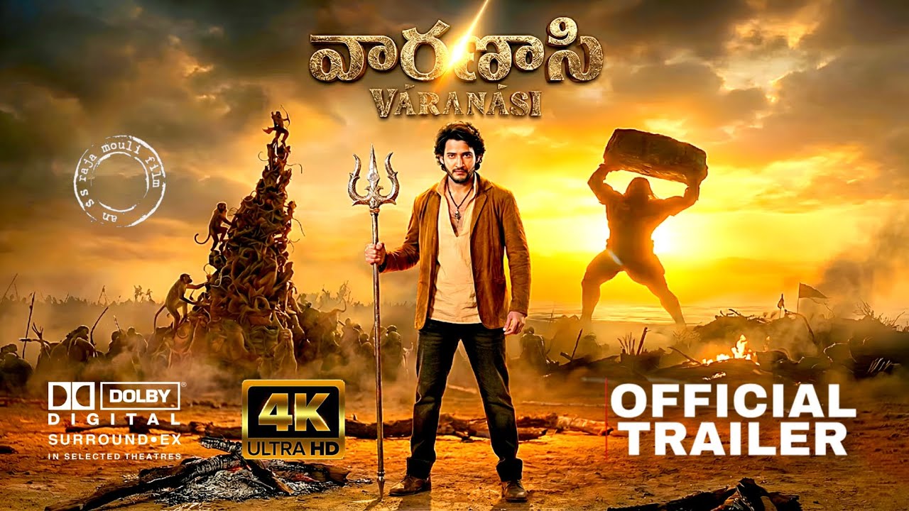 🎬Rajamouli 🚩 Varanasi  New Trailer 2026🔥 |Mahesh babu varanasi New Look | 