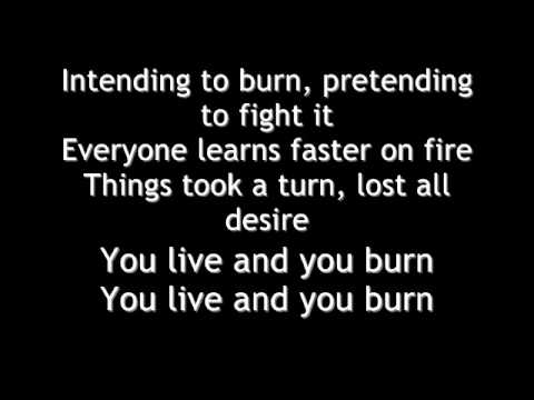 (+) Alkaline Trio- Burn (Lyrics)