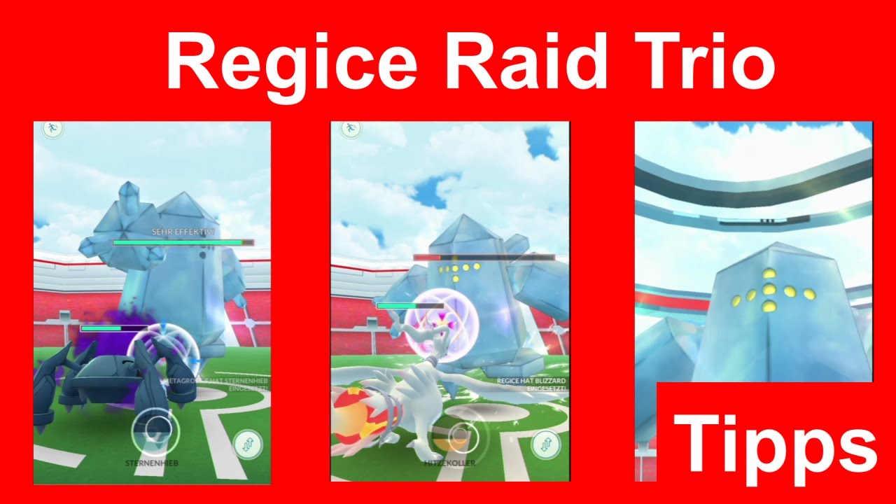 Regice Raid Trio gewinnen. Wie man Regice zu dritt besiegt - Pokemon GO  Deutsch 199