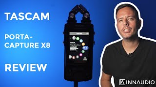 Tascam Portacapture X8 - Review, Handheld 32 Bit Audio Recorder