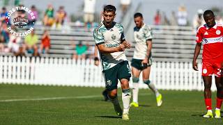 GOAL | Felipe Mora scores Portland's third in preseason match with Fire
