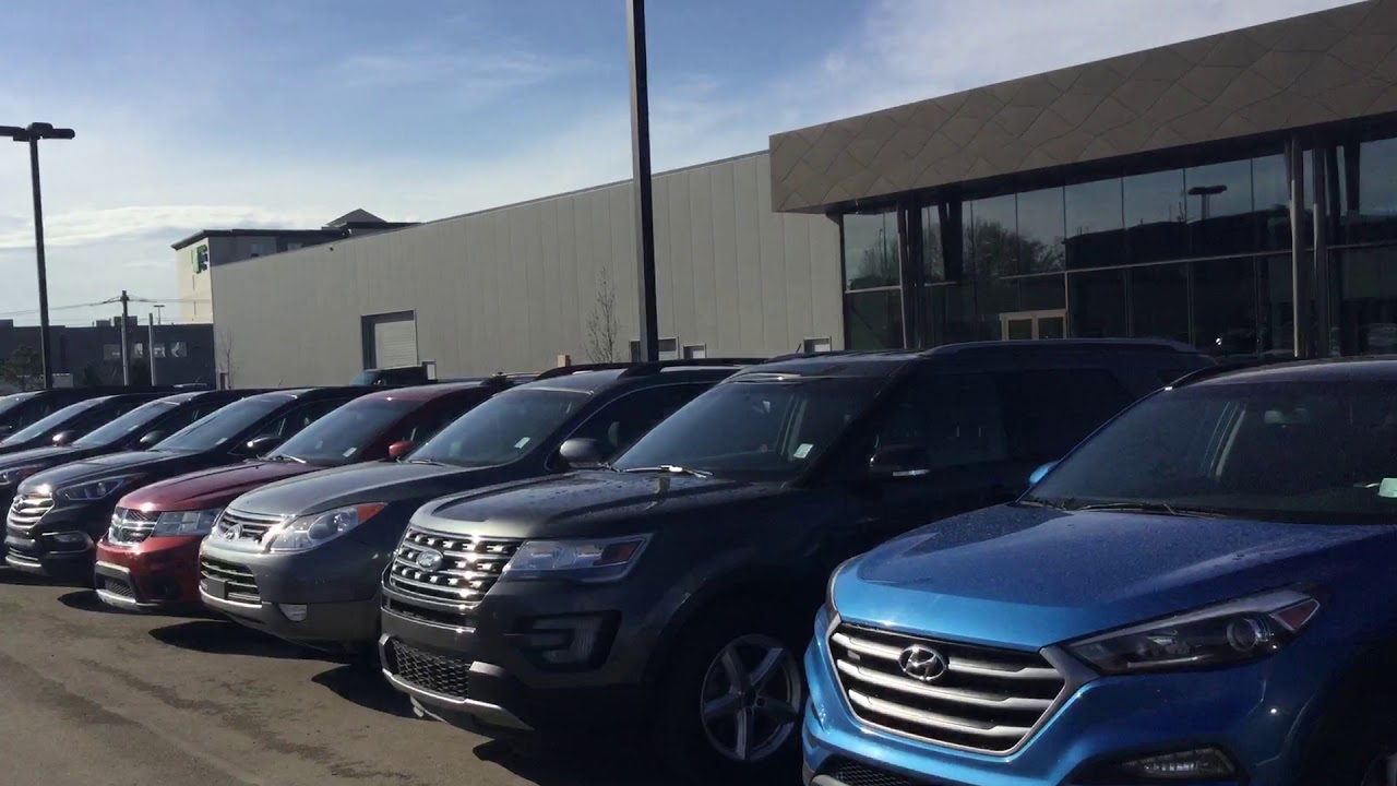 Lots of SUV'S at River City! Edmonton Hyundai Dealer YouTube