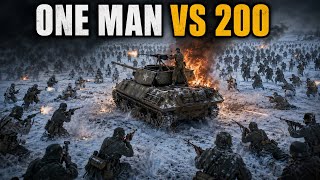 One American Vs 200 Germans 