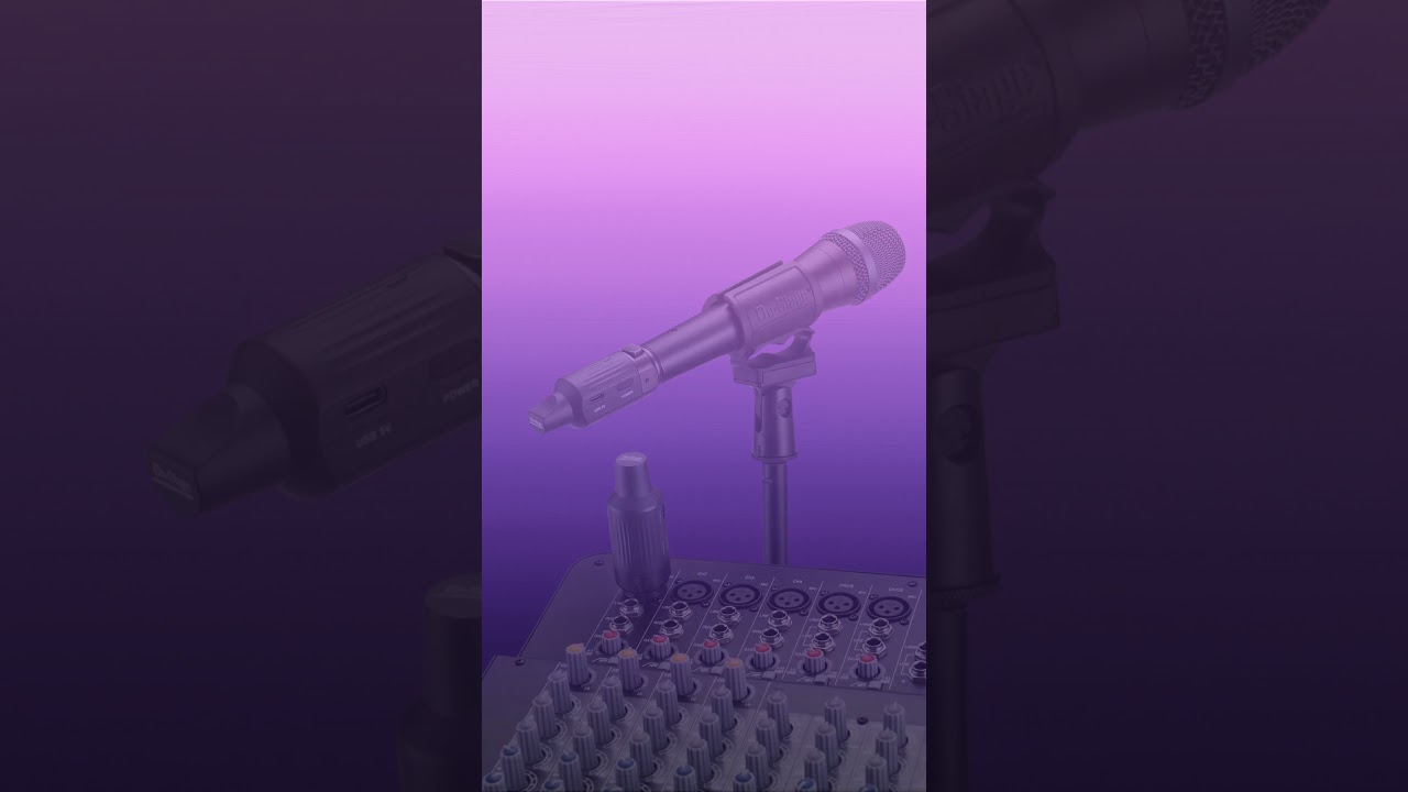 Беспроводная система RXLRWS1 XLR | На сцене