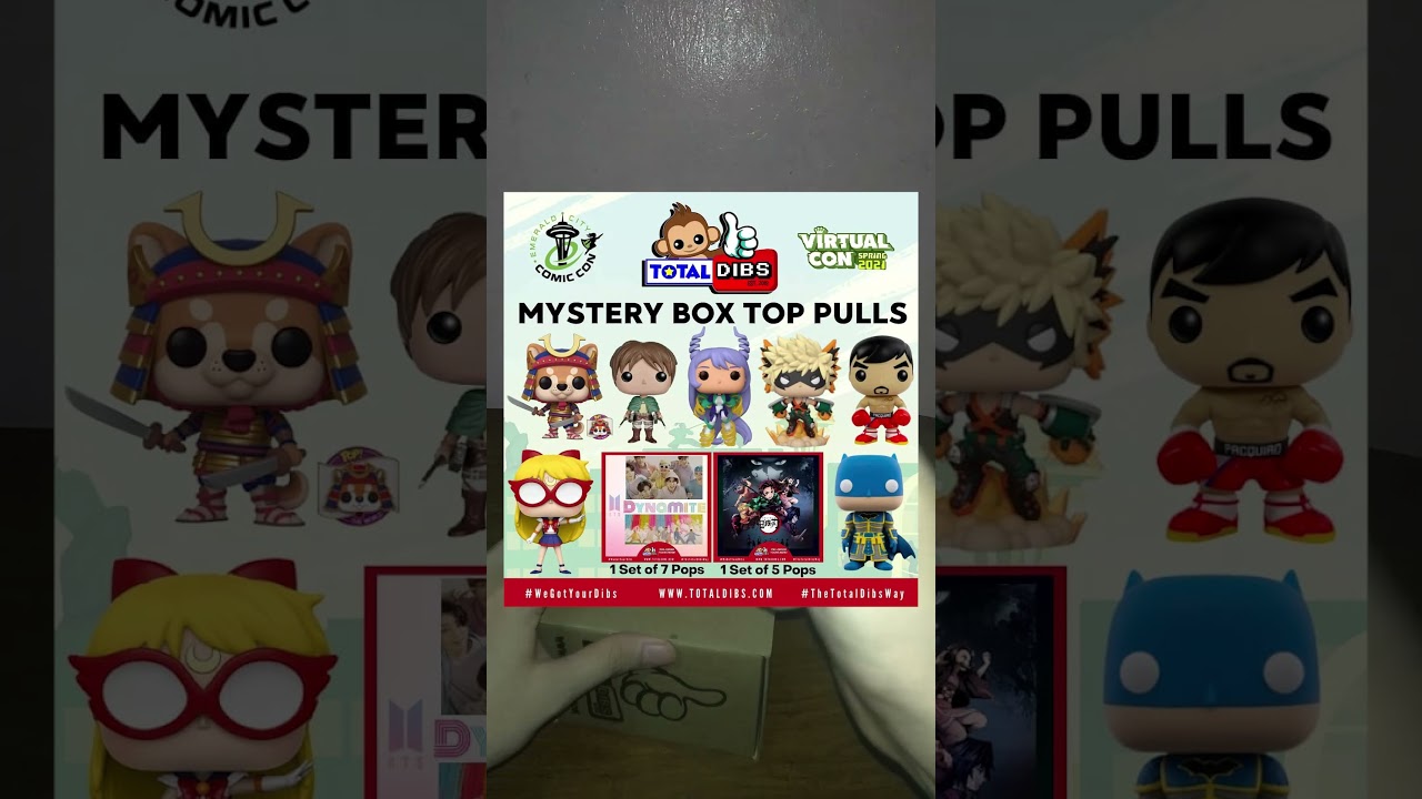 Total dibs! ECCC Mystery Box 2021 pt1 | FUNKO POP! Unboxing 