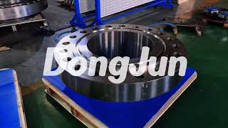 24' Class 900 WN RTJ Flange in A182 F316L — Finished and Ready for Packing