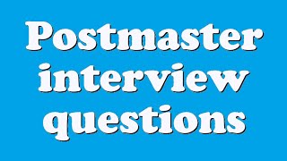 Celebrity Postmaster interview questions Net Worth