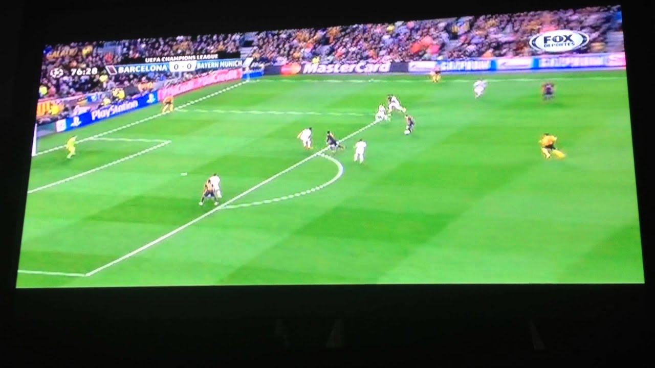 Messi goal vs bayren munich fox deportes
