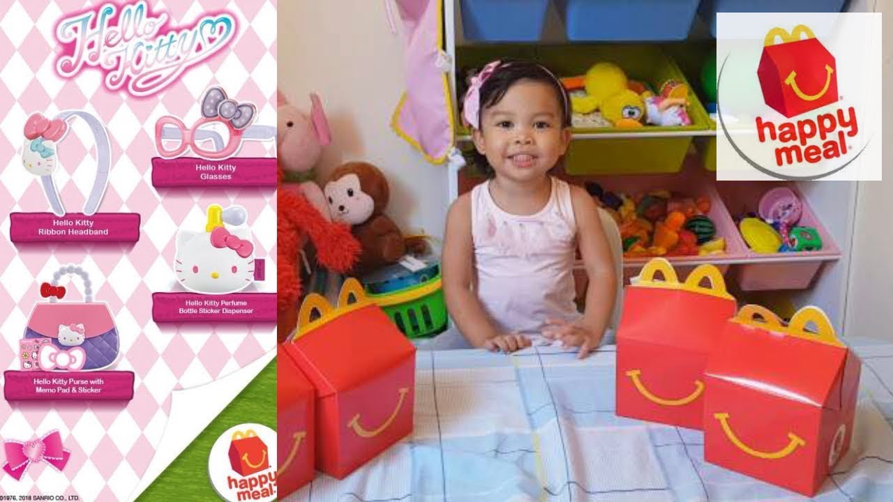 Hello Kitty McDonald's Happy Meal Toy Set 2018 (complete set)