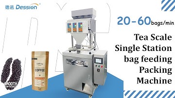 Full-automatic tea scale single-station bag feeder packaging machine premade bag packing machine