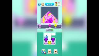 Sand out color puzzle level 11 walkthrough solution 