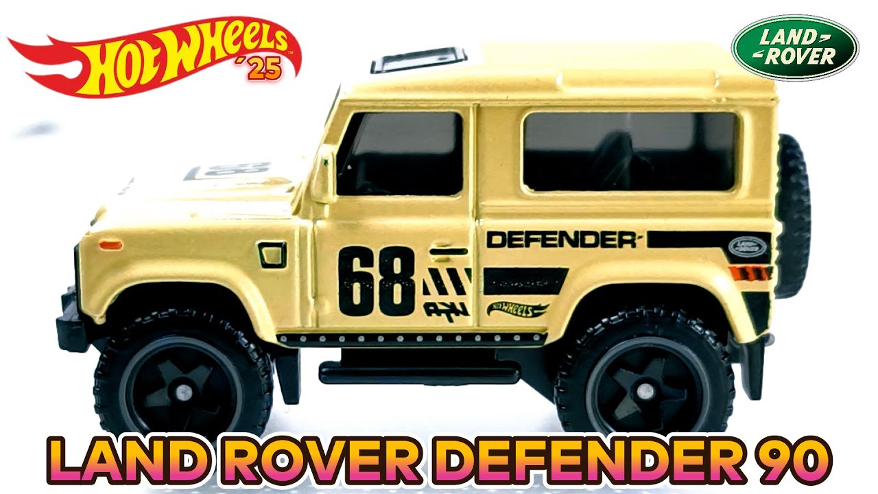 HOTWHEELS LAND ROVER DEFENDER 90 2025 SERIES HW THEN AND NOW N:210/250 UNBOXING