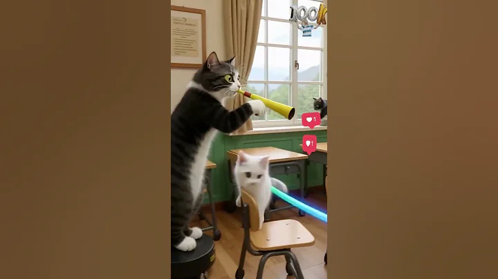 Watch the video about Cute Kittens Master the Classroom Obstacle Course! (Funny Cat Video)