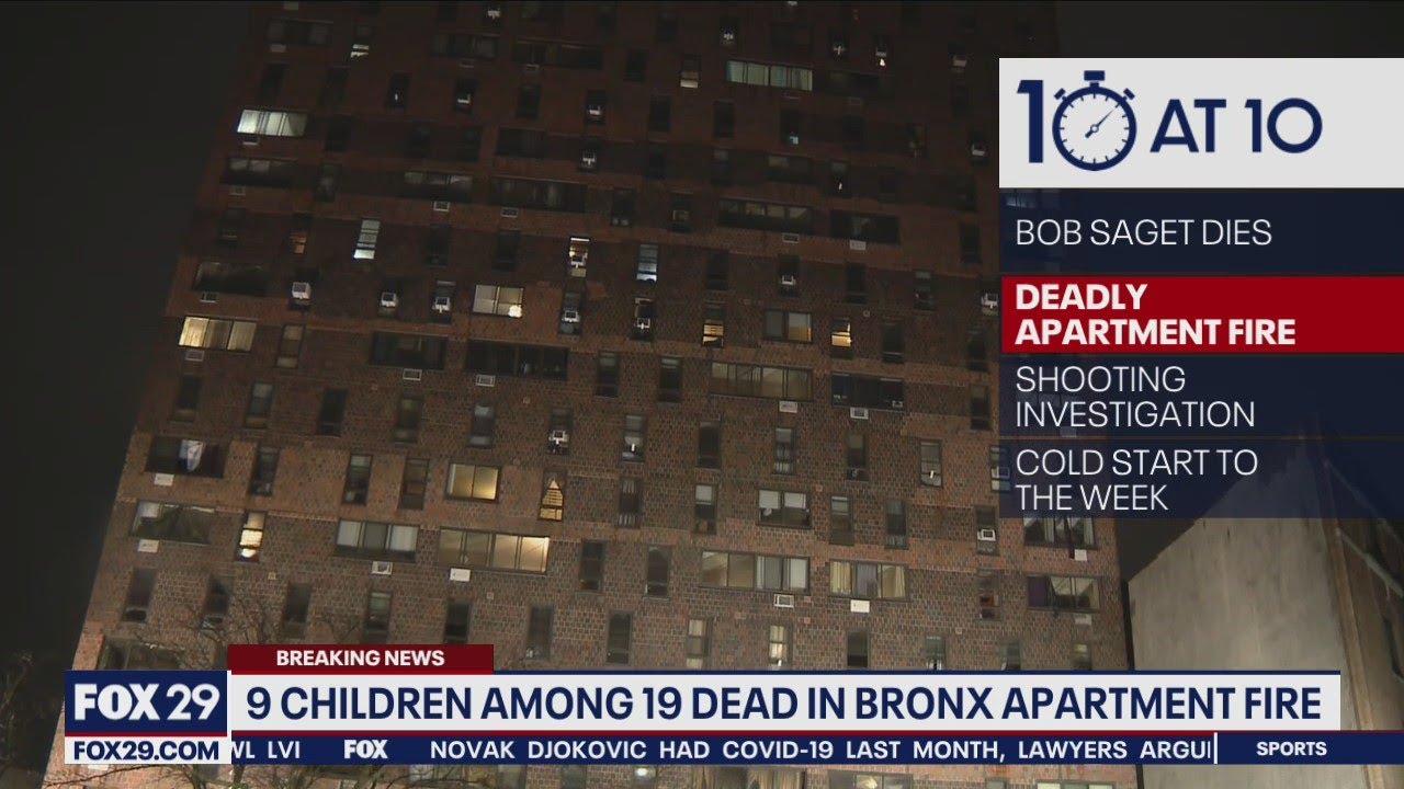 At least 19 people killed in Bronx apartment fire - YouTube