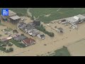 【ヘリ空撮まとめ】富山県・石川県での大雨から一夜明けて被害状況は？一時「レベル5大雨特別警報」も　富山・氷見市、石川・中能登町など｜TBS NEWS DIG