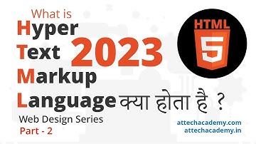 HTML Tutorial for Beginners - Meaning of hypertext markup language