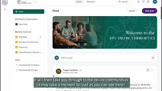 BPS Online Community - Signing up to Circle walkthrough