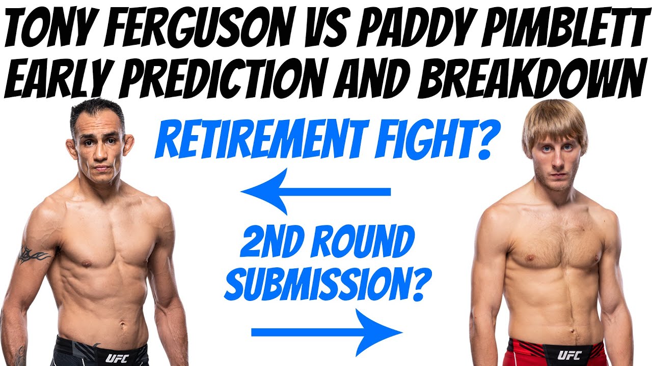 тони фергюсон против пэдди пимблет
